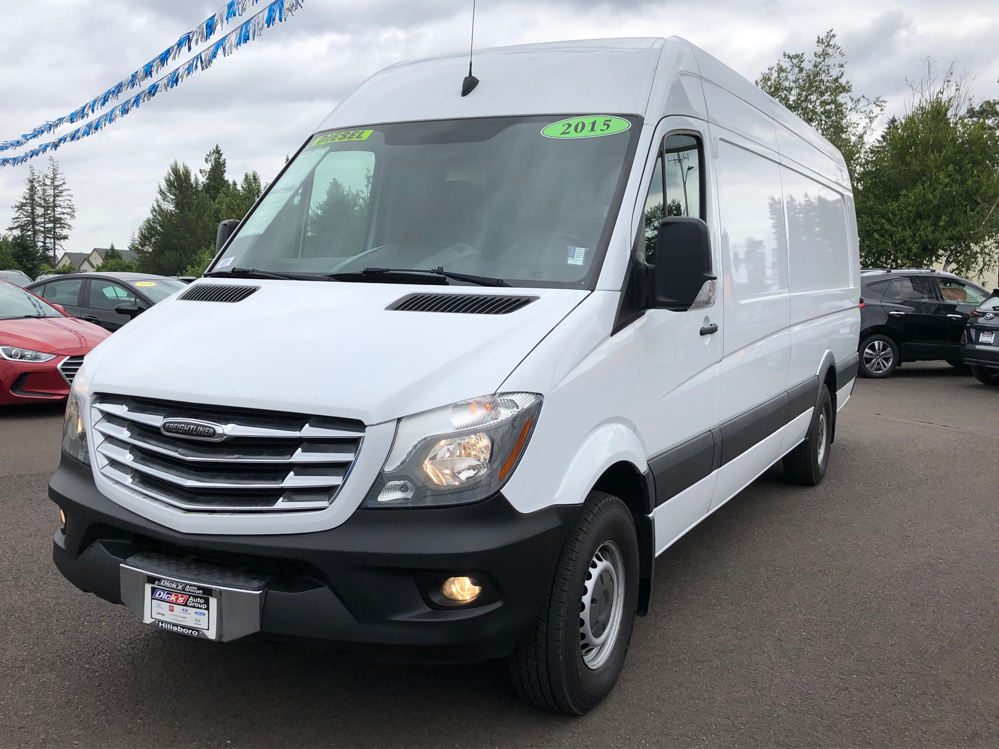 PreOwned 2015 Freightliner Sprinter Cargo Vans RWD 2500 170 EXT RWD